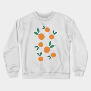Minimalist Oranges Crewneck Sweatshirt